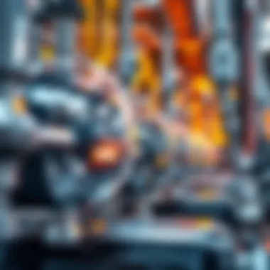 Advanced Helium Extraction Technologies Close-up view of helium extraction equipment highlighting advanced technology.