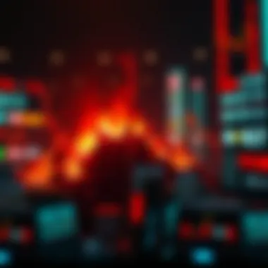 Historical Stock Market Crashes Visual representation of historical stock market crashes