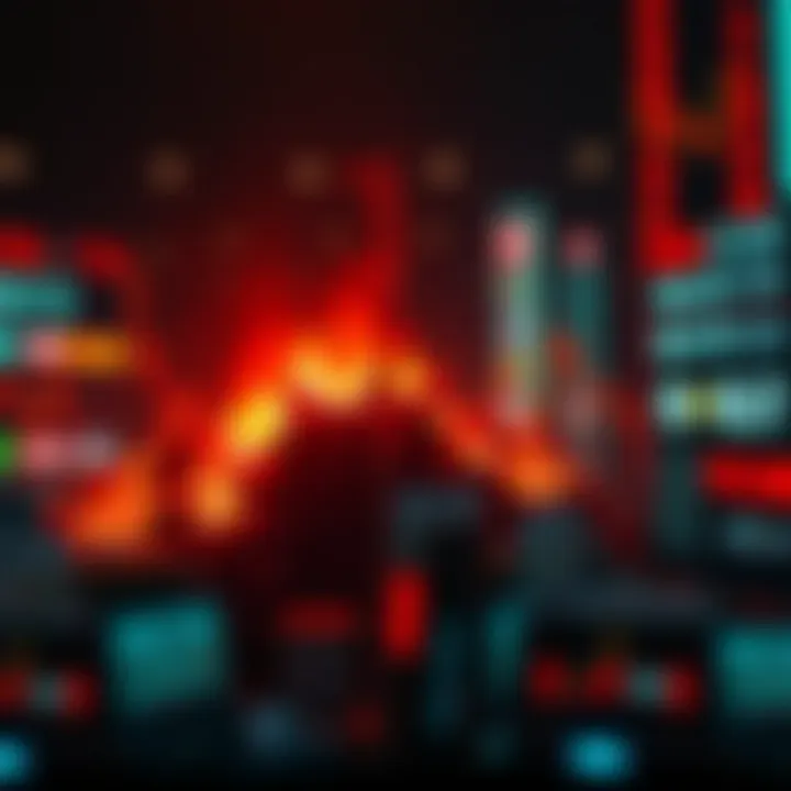 Historical Stock Market Crashes Visual representation of historical stock market crashes