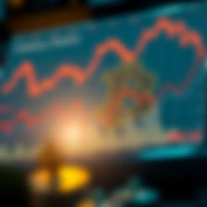 Chart illustrating the impact of exchange rate changes on cryptocurrency investments