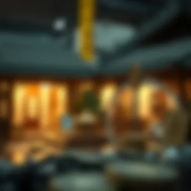 Visual depiction of traditional banking versus blockchain technology