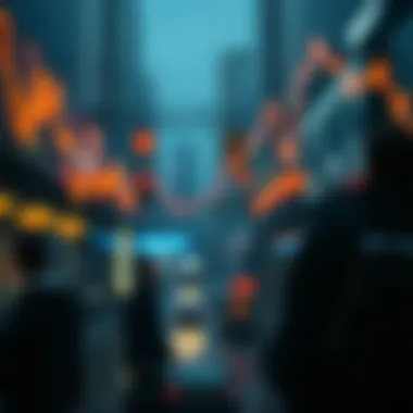 Investor Sentiment in Market Downturns Illustration of investor sentiment during market downturns