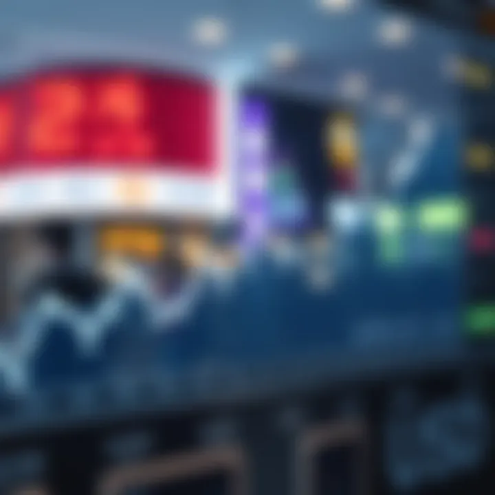 Graph showcasing KRW to USD exchange rate trends