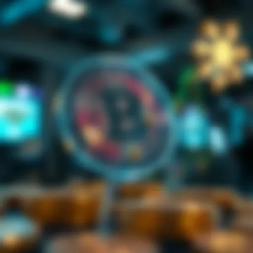 Understanding Cryptocurrency Market Dynamics An abstract representation of cryptocurrency market dynamics