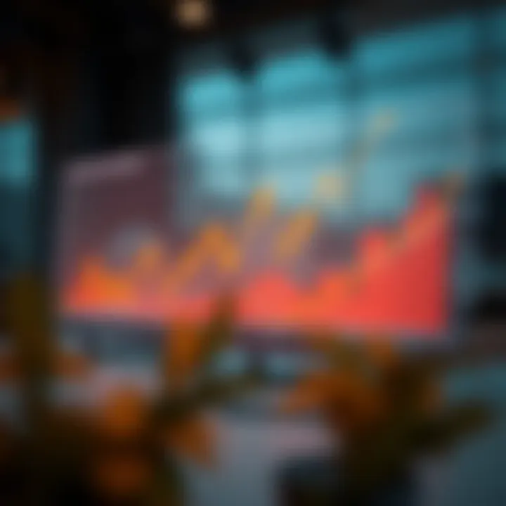 Graph showcasing investment trends in LinaUSDT