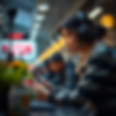 A conceptual image depicting user experience with LinaUSDT