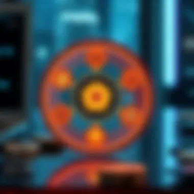 Market positioning diagram highlighting lqty coin's competitors