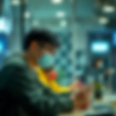 Illustration of user experiences with cryptocurrencies