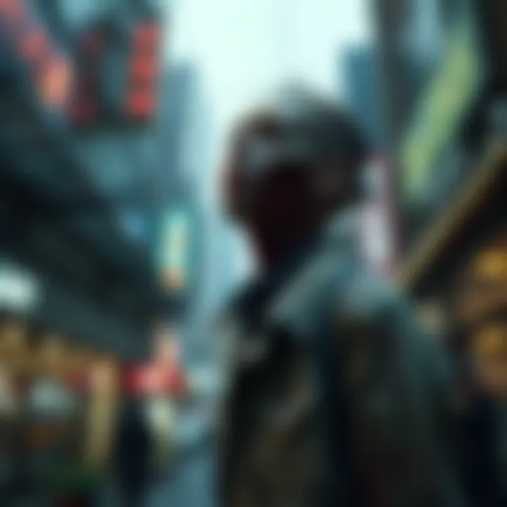 Visual representation of market responses to zombie phenomena