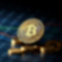 Graphical representation of metrics in cryptocurrency