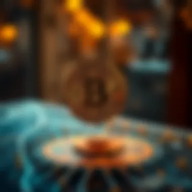 Blockchain economic model visualization