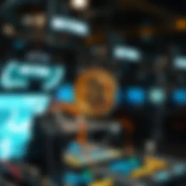 Mythril Meets Technology: A New Frontier A conceptual image illustrating the fusion of mythril with modern technology