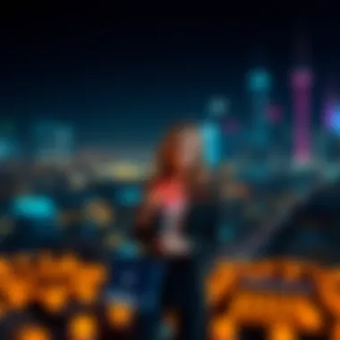 Visual representation of next-generation blockchain technology applications