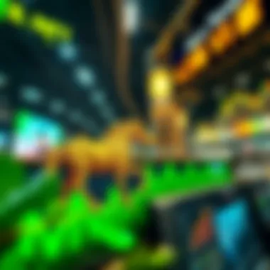 Market analysis of NFT art with graphs and trends