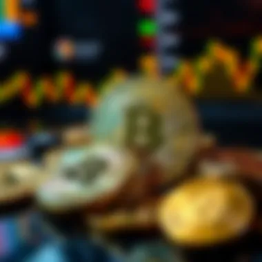 Illustration of market trends in cryptocurrency