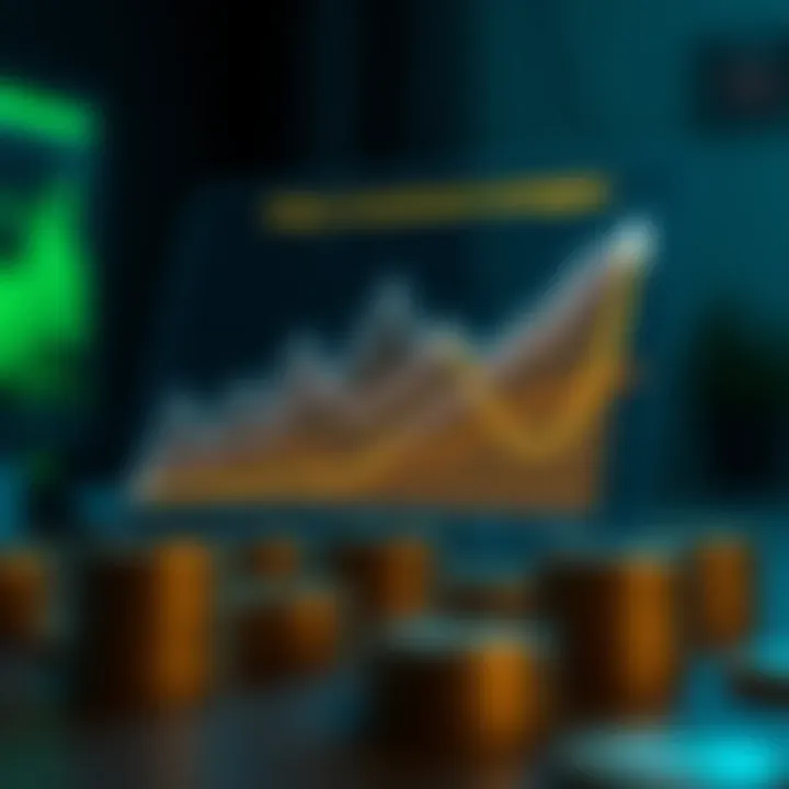 Graph showing the impact of pitch finance on investment strategies