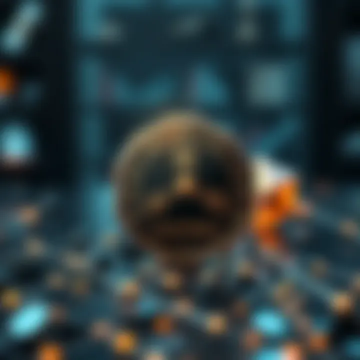 Blockchain Applications in Digital Asset Management Visual representation of blockchain applications in digital asset management