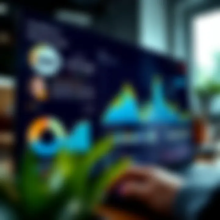 Excel dashboard showcasing portfolio performance