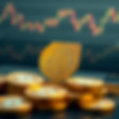 Visual representation of cryptocurrency portfolio tracking