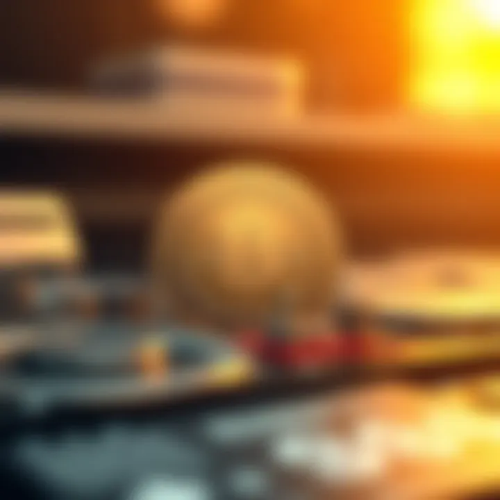 Illustration depicting various applications of Samsung Coin