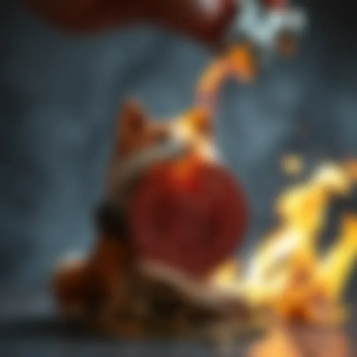 Visual representation of Shiba Inu coin burning process