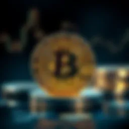 Conceptual representation of smart value in cryptocurrency