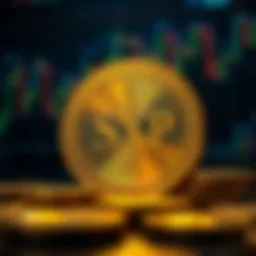 Visual representation of SXP coin dynamics in the cryptocurrency market