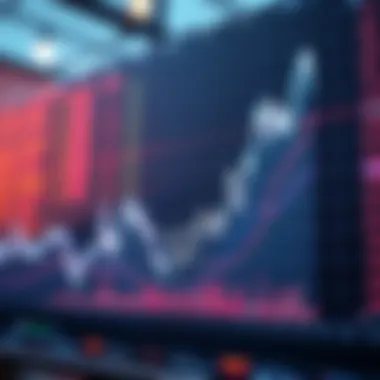 Trend Lines in Stock Market Graph displaying the application of trend lines in stock market predictions