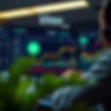 Innovative cryptocurrency trading platform interface