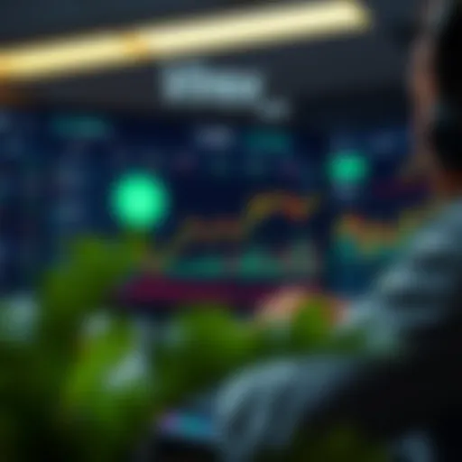 Innovative cryptocurrency trading platform interface