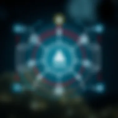 Conceptual diagram of decentralized governance in Tezos